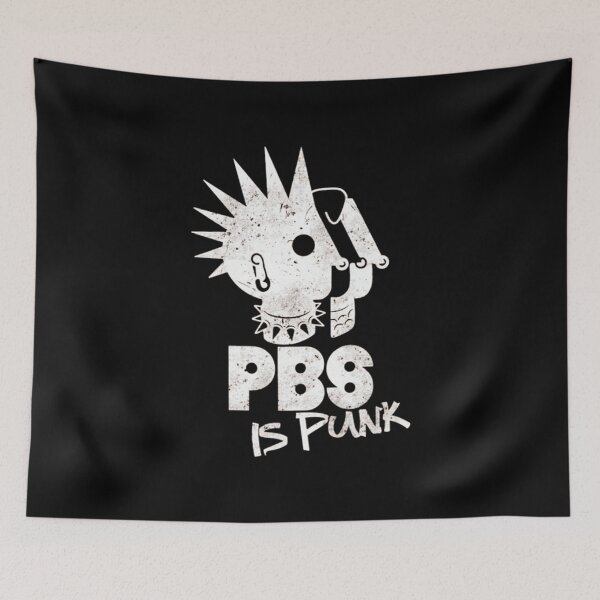 Item preview, PBS Punk Retro Design designed and sold by Catsi-Nook-Art.