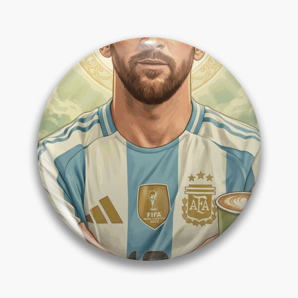 Item preview, Argentina Football Legend Coffee Portrait Artwork designed and sold by RupertElmsley.