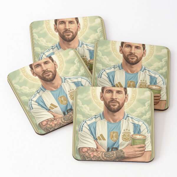 Item preview, Argentina Football Legend Coffee Portrait Artwork designed and sold by RupertElmsley.