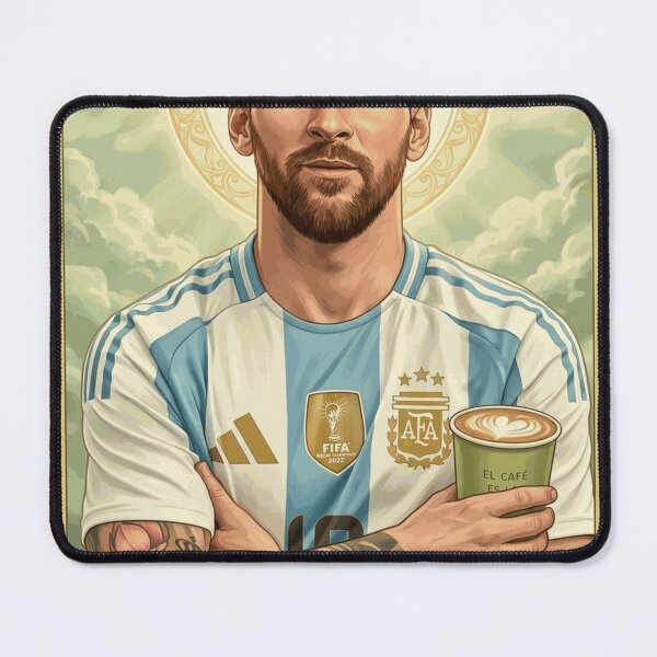 Item preview, Argentina Football Legend Coffee Portrait Artwork designed and sold by RupertElmsley.