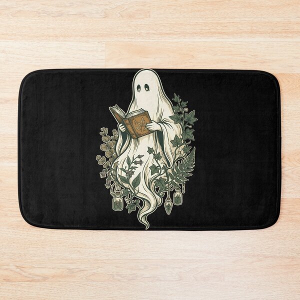 Item preview, Dark Academia Botanical Ghost Reading Vintage Herbology designed and sold by Fun2Fentastic.