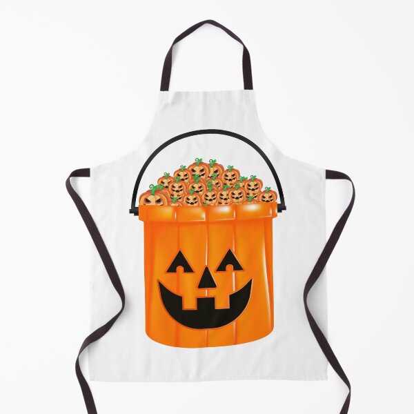 Item preview, Bucket of Mini Jack-O'-Lanterns | Spooky Halloween Pumpkin Treat Pail designed and sold by NAMASTHE WORLD.