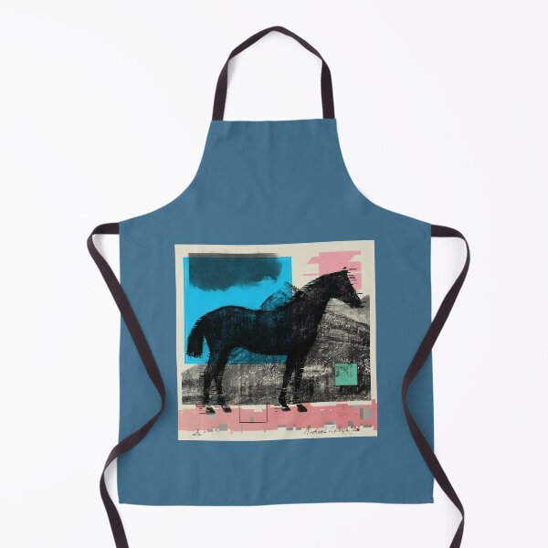 Item preview, Abstract Glitch Horse in Geometric Landscape #4 designed and sold by MikZviagin.