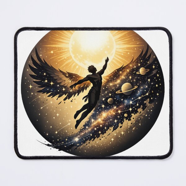 Item preview, Icarus sun surrealism designed and sold by ChicClicker.