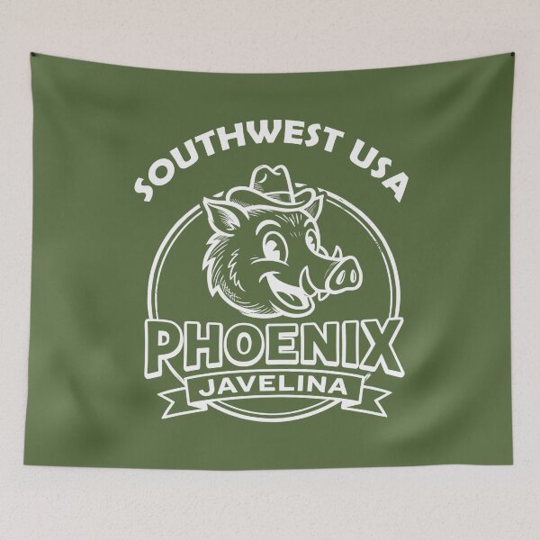 Item preview, Phoenix Arizona Javelina – Vintage Peccary Hunter designed and sold by Art-Arcade6.