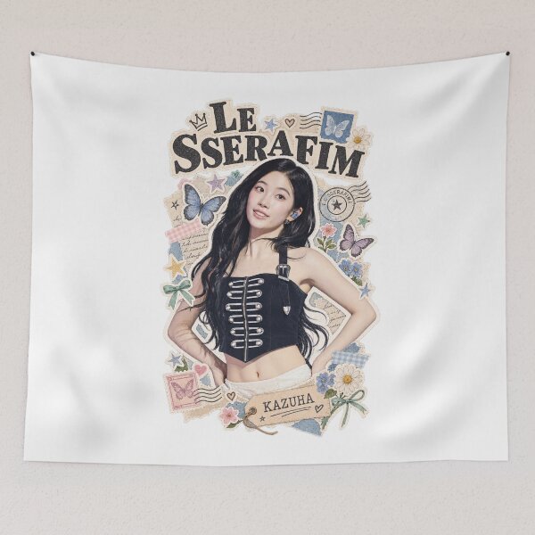 Item preview, Kazuha Floral Muse | LE SSERAFIM designed and sold by Valereekmerch.