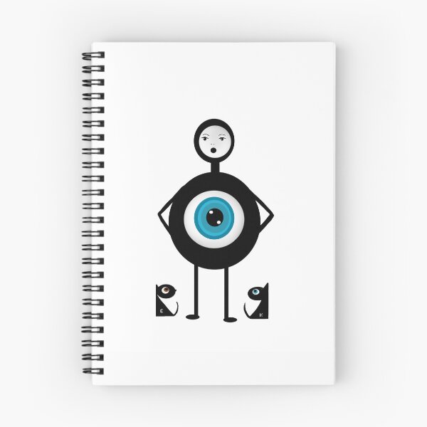 Item preview, Abstract Eyeball Character designed and sold by Elaine M Hayward .