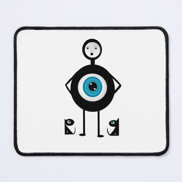 Item preview, Abstract Eyeball Character designed and sold by Elaine M Hayward .