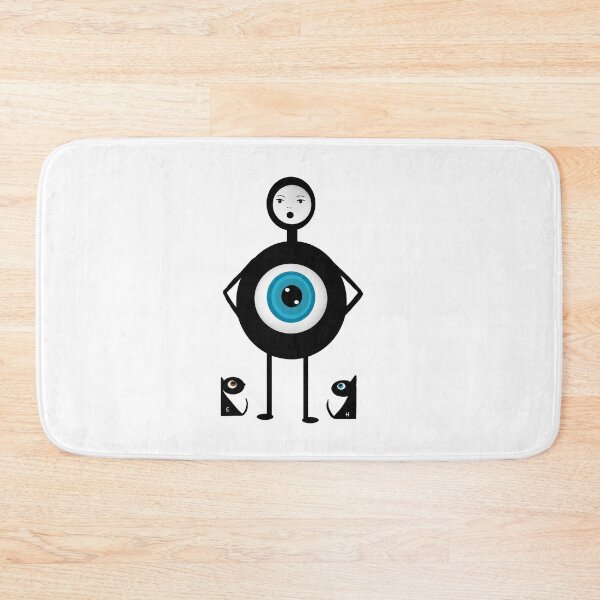 Item preview, Abstract Eyeball Character designed and sold by Elaine M Hayward .