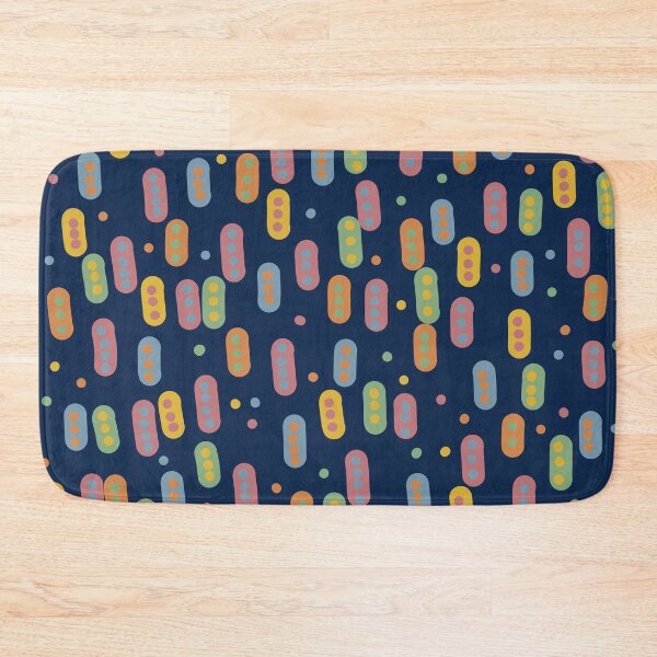 Item preview, Blue Sprinkles and dots designed and sold by Line & Tide.