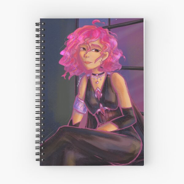 Item preview, Pink Hair Girl by the Window designed and sold by KariBordz.
