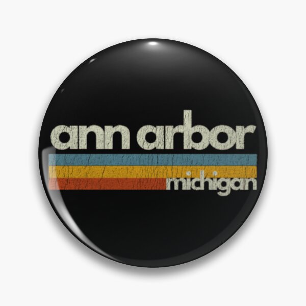 Item preview, Ann Arbor Michigan Vintage Design designed and sold by Catsi-Nook-Art.