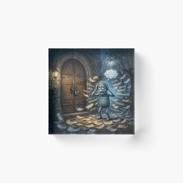 Item preview, Forgot Password Denied Character Medieval Gate Humor designed and sold by Michaelragheb.