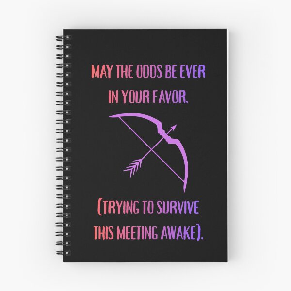 Item preview, May The Odds Survive Meeting Funny Parody designed and sold by Mircea786.