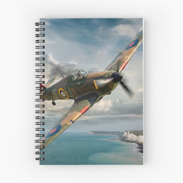 Item preview, Hawker Hurricane White Cliffs Illustration designed and sold by Airpower Art.