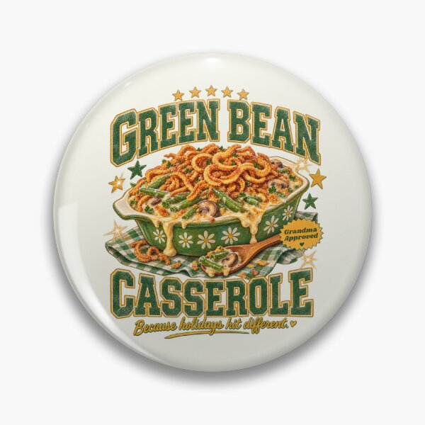 Item preview, Thanksgiving Christmas Green Bean Casserole Family Turkey designed and sold by SunfullyYours.