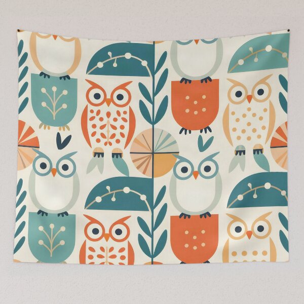Item preview, Color Me Owls designed and sold by The Mad Tea Party.