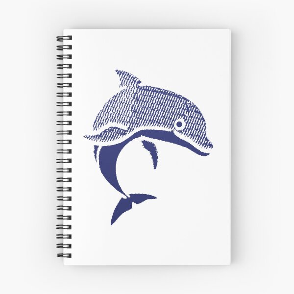 Item preview, Leaping Dolphin Sketch Style Illustration designed and sold by AhmedZouita.