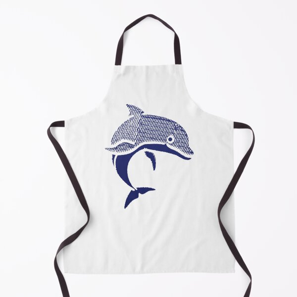 Item preview, Leaping Dolphin Sketch Style Illustration designed and sold by AhmedZouita.