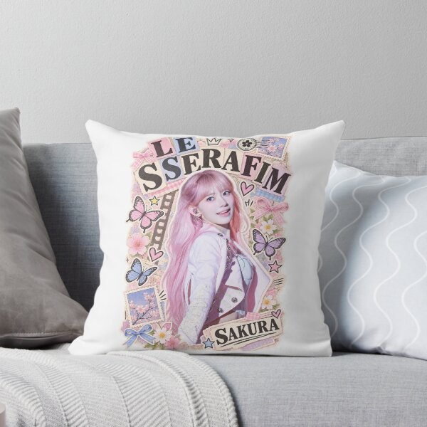 Item preview, Sakura Retro Collage | LE SSERAFIM Fanart designed and sold by Valereekmerch.