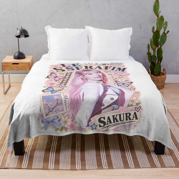 Item preview, Sakura Retro Collage | LE SSERAFIM Fanart designed and sold by Valereekmerch.