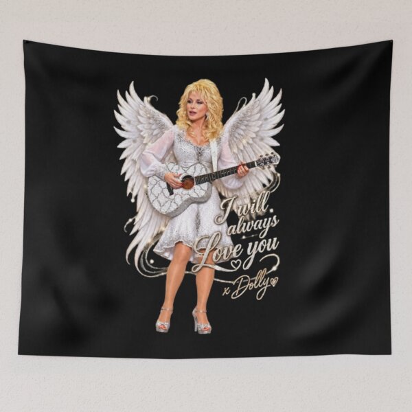 Item preview, RIP Dolly Parton - I Will Always Love You Tribute designed and sold by anpollardStudio.