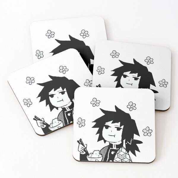 Item preview, Giyuu cute eating designed and sold by sandsgnn.