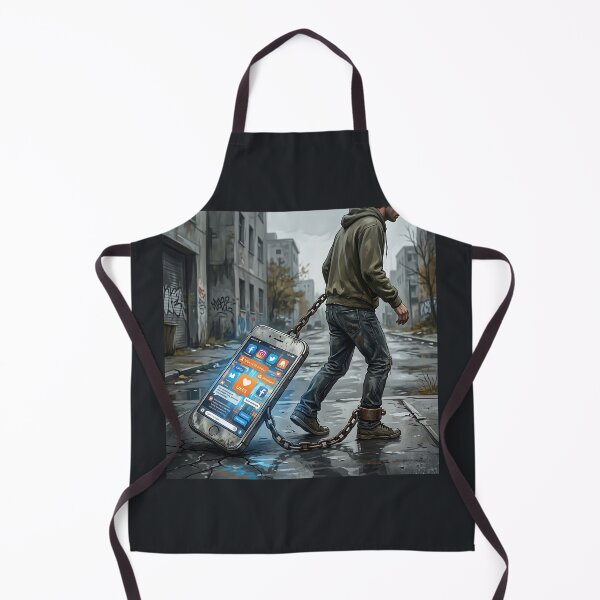 Item preview, Chained To Smartphone Screen Time Digital Detox designed and sold by Michaelragheb.