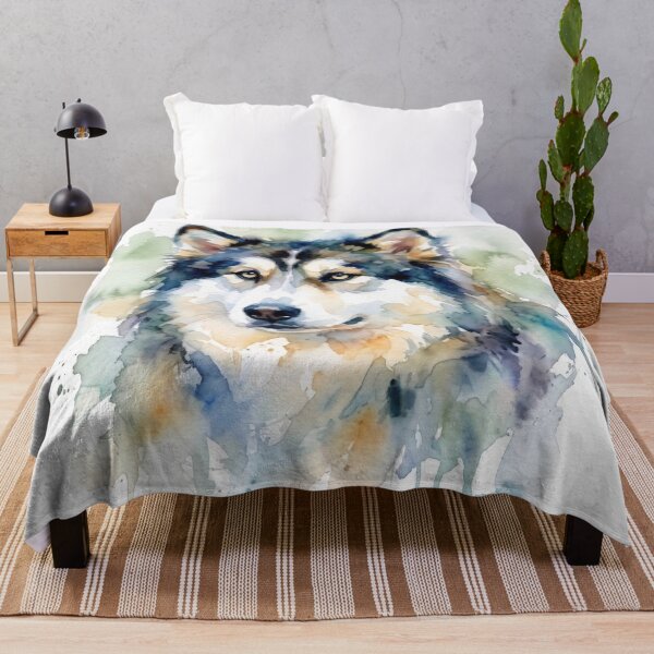 Item preview, Malamute, Bicolor Mask, Mossy Green designed and sold by caracatita75.