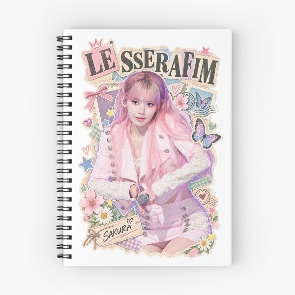 Item preview, Sakura Butterfly Club | LE SSERAFIM FEARNOT designed and sold by Valereekmerch.