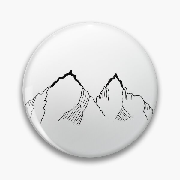Item preview, Ski and Hike Minimalist Sketch designed and sold by artist709.