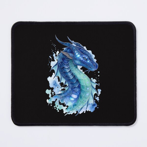Item preview, Tsunami Head Shot Fantasy Blue Ocean Dragon  designed and sold by Rising Drake.