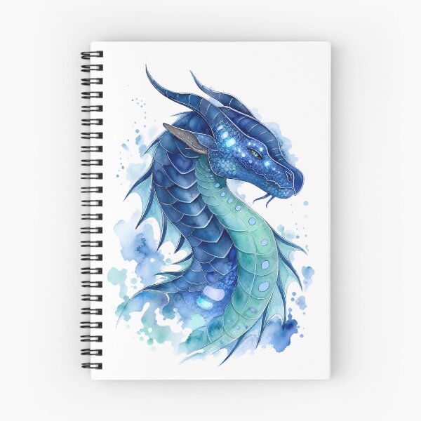 Item preview, Tsunami Head Shot Fantasy Blue Ocean Dragon  designed and sold by Rising Drake.