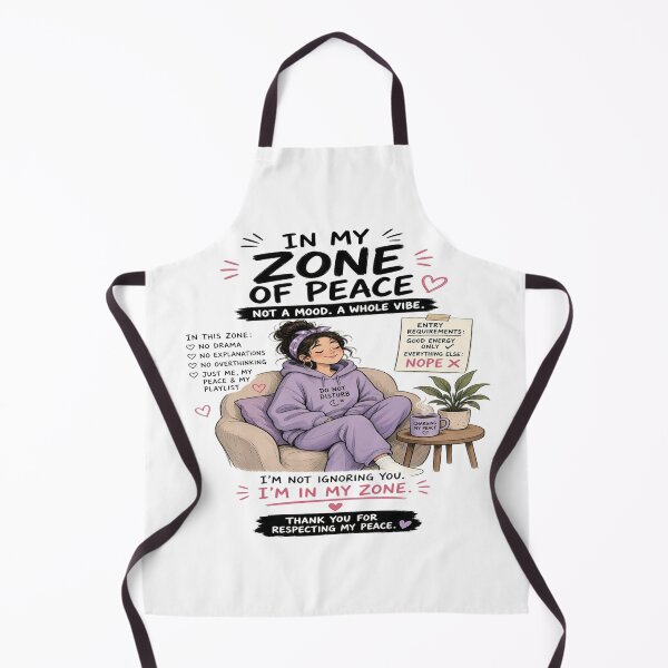 Item preview, In My Zone Of Peace - Cozy Self Care Introvert Girl Graphic designed and sold by Sushikidsntoddlers.
