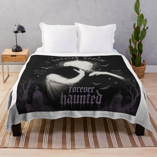 Item preview, Haunted Hearts – Forever Haunted Gothic Halloween Lovers designed and sold by HimikoDesk.