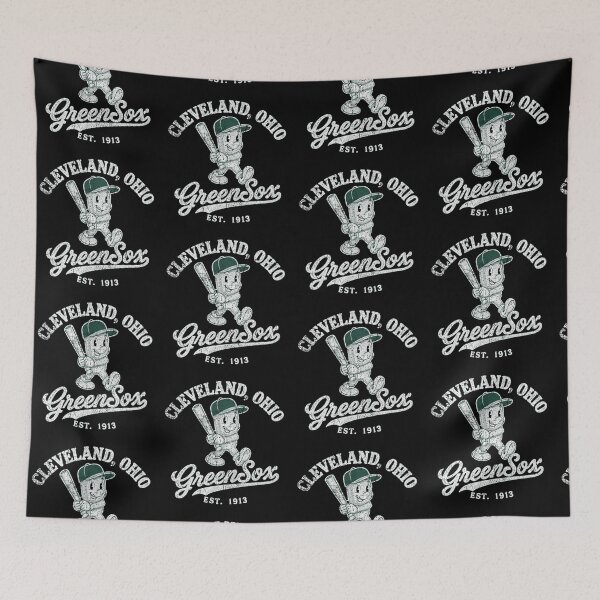 Item preview, Cleveland Green Sox Est 1913 Vintage Baseball Mascot Ohio Retro designed and sold by JapanAnimeSH2.