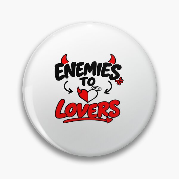 Item preview, Enemies to Lovers – Bold Romantic Typography Design designed and sold by Lovestickerco.