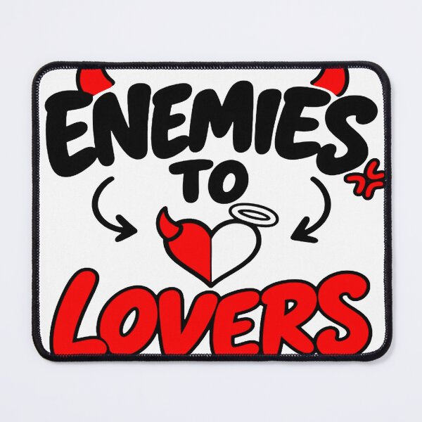 Item preview, Enemies to Lovers – Bold Romantic Typography Design designed and sold by Lovestickerco.