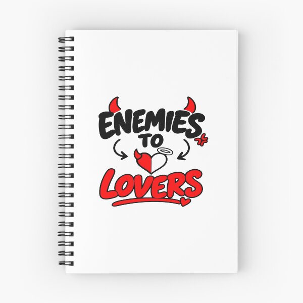 Item preview, Enemies to Lovers – Bold Romantic Typography Design designed and sold by Lovestickerco.