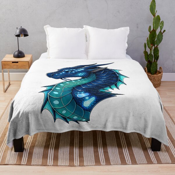 Item preview, Tsunami Head Shot Fantasy Blue Ocean Dragon designed and sold by Rising Drake.
