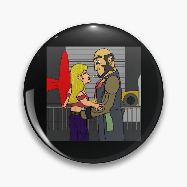 Item preview, Retro Cartoon Couple Embrace designed and sold by Catsi-Nook-Art.