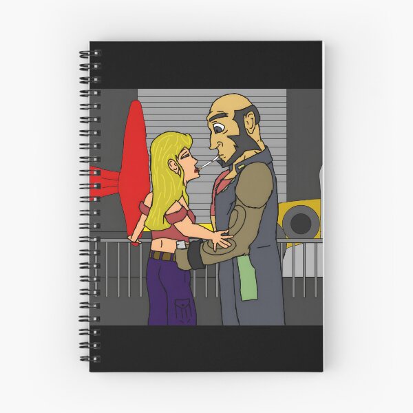Item preview, Retro Cartoon Couple Embrace designed and sold by Catsi-Nook-Art.