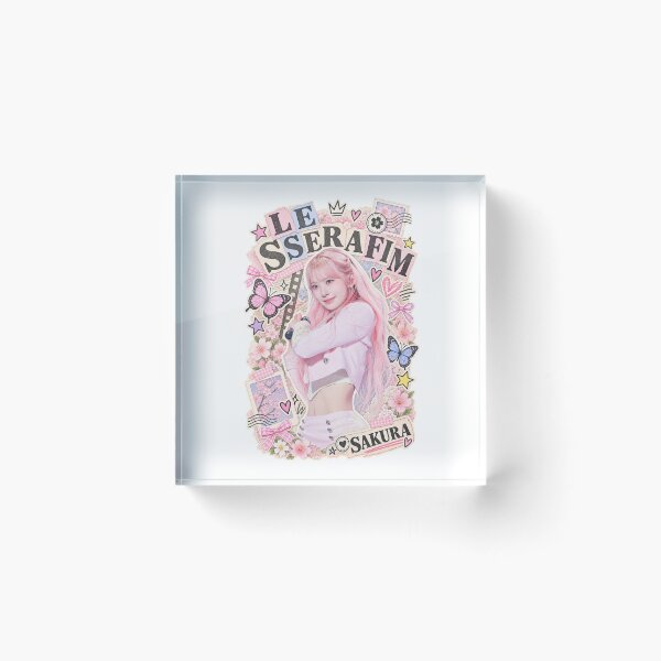 Item preview, Sakura Vintage Muse | LE SSERAFIM designed and sold by Valereekmerch.