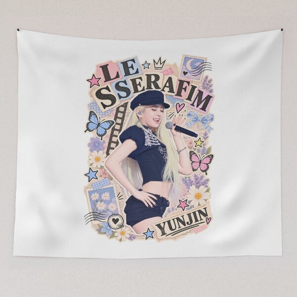 Item preview, Musa vintage de Yunjin | LE SSERAFIM NO TEMAS designed and sold by Valereekmerch.