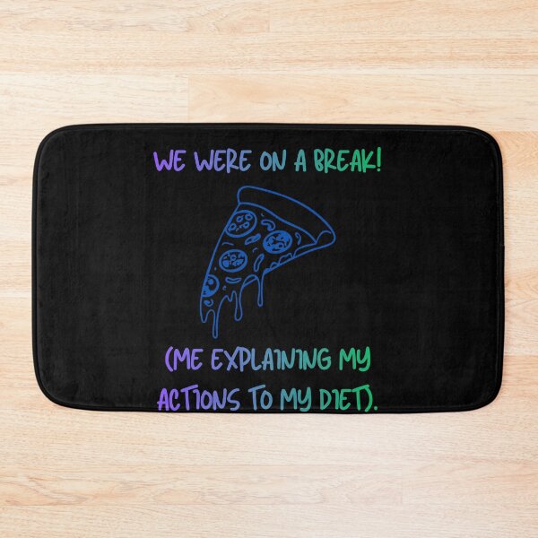 Item preview, We Were On A Break Diet Funny Sitcom Parody designed and sold by Mircea786.