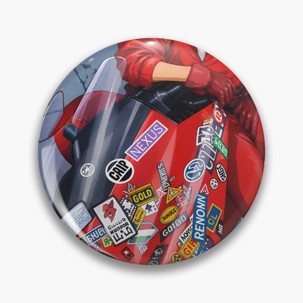 Item preview, Retro Futuristic Motorcycle Rider designed and sold by Aron-Sexton.