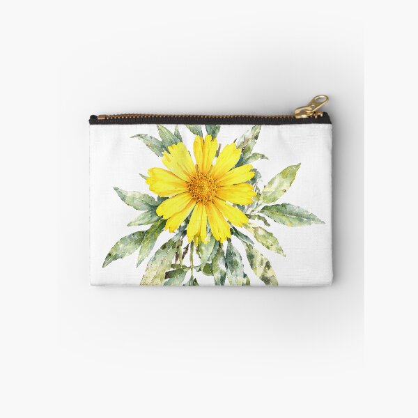 Item preview, Yellow Coreopsis Watercolor Botanical Art designed and sold by Shew Gallery.