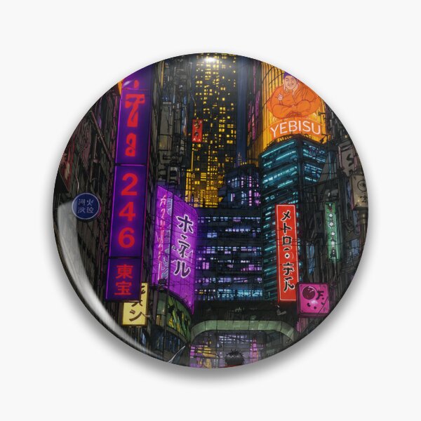 Item preview, Neon Tokyo Night Ride – Cyberpunk Street Adventure designed and sold by Aron-Sexton.