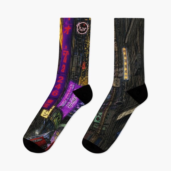 Item preview, Neon Tokyo Night Ride – Cyberpunk Street Adventure designed and sold by Aron-Sexton.