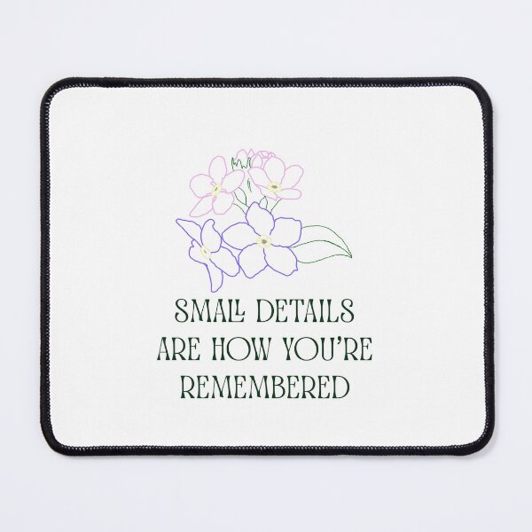 Item preview, Forget-Me-Not Minimalist Wall Art designed and sold by WordsClub.
